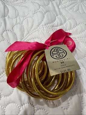 BudhaGirl Gold Bangles
